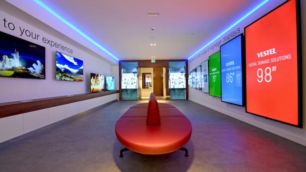 Vestel Showroom Digital Signage - Foto: Vestel