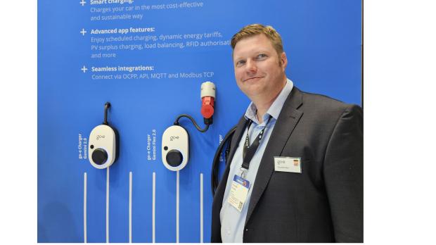 Ronald Kroke, Marketingleiter bei go-e, dem Marktführer in Deutschland im Segment Home Charging (Ladelösungen für Zuhause)