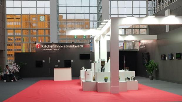 Traditionell wurden in der Galleria die Gewinnerprodukte des KitchenInnovationAward ausgestellt