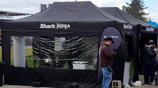 Shark Verkaufszelt