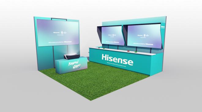 Präsentation der Hisense-Produkte